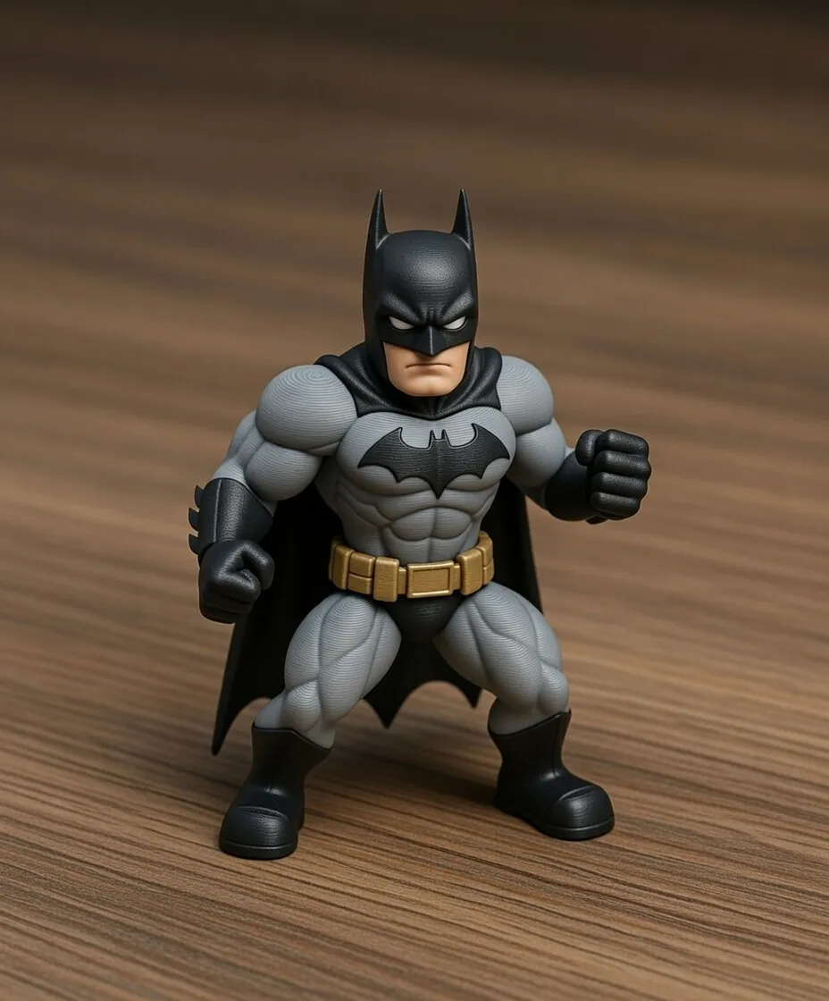 Batman Figure - Free 3D Print Model - MakerWorld