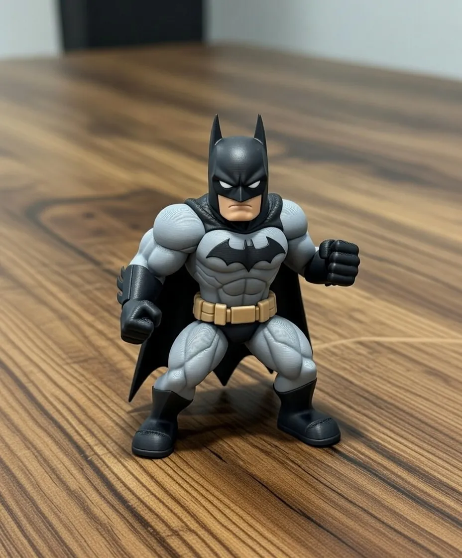 Batman Figure - Free 3D Print Model - MakerWorld