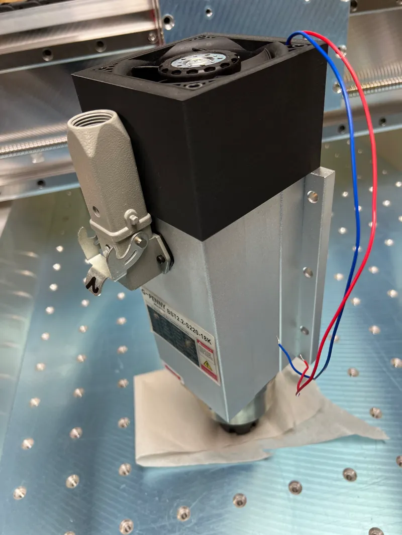 EBM-Papst Fan Update for G-Penny ER25 Spindle