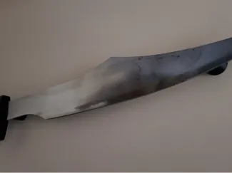 "Floating" Sword hanger