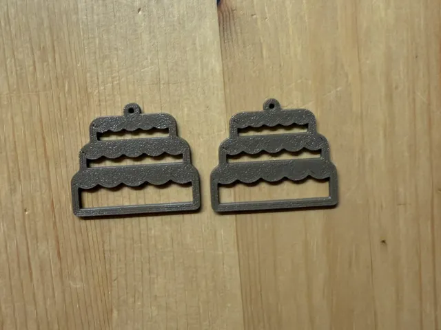 Cake Earrings