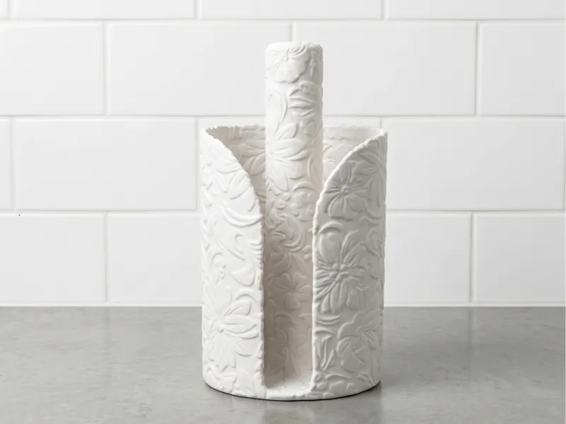 Flower Paper Towel Holder