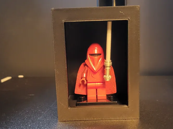 Mini figure display box