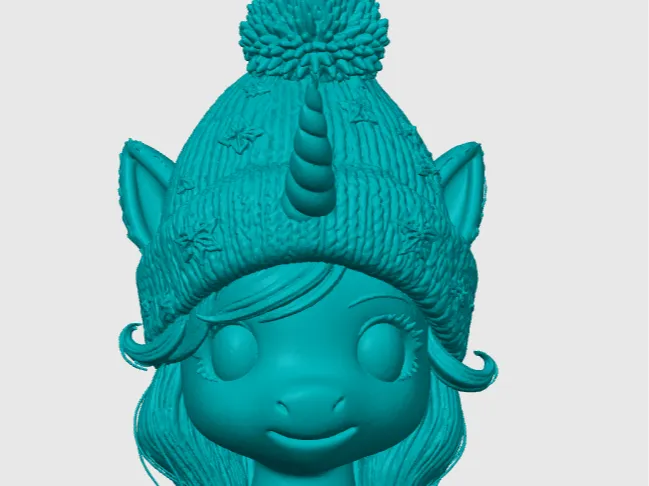Cute Winter Unicorn