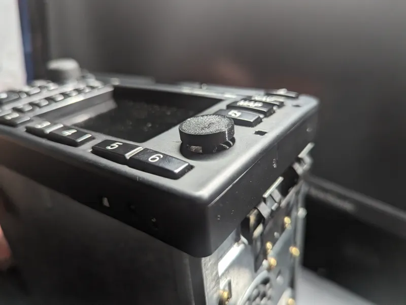 Joystick knob for NVR 9000 car audio