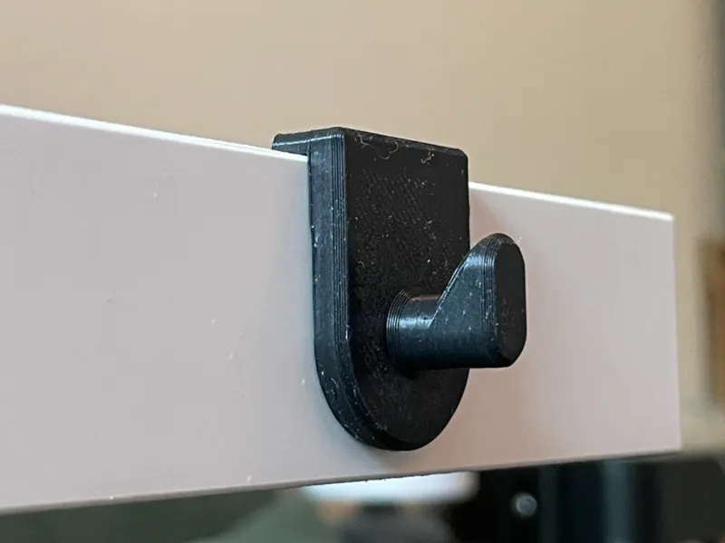 Towel holder - supported - parametric