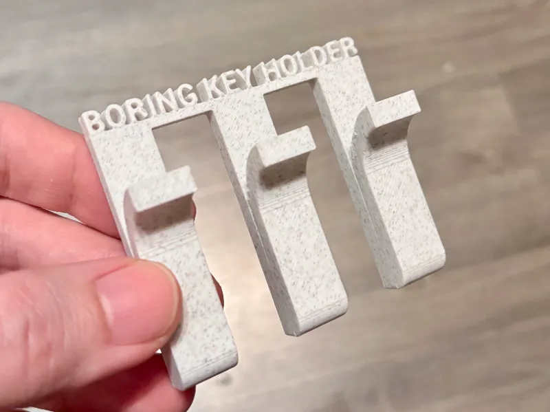 Boring Key Holder