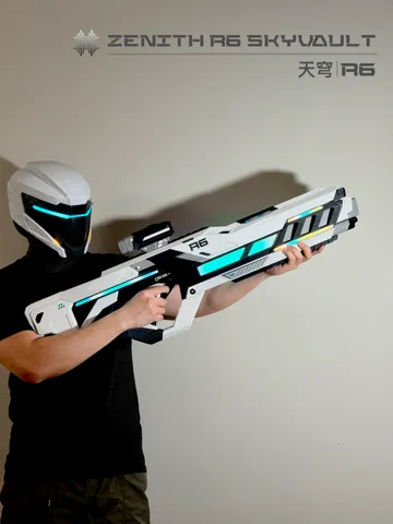 Modelo para impresión 3D: SKYVAULT天穹R6能源步枪 — vista de referencia 2