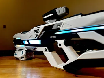 Modelo para impresión 3D: SKYVAULT天穹R6能源步枪 — vista de referencia 5