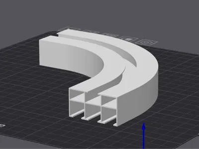 Ikea Vidga 3 Lane Curve/Corner