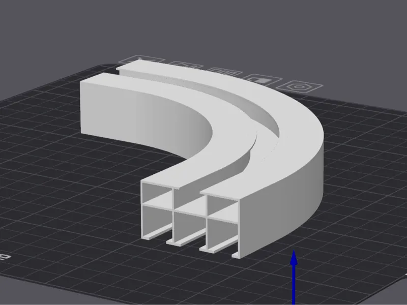 Ikea Vidga 3 Lane Curve/Corner