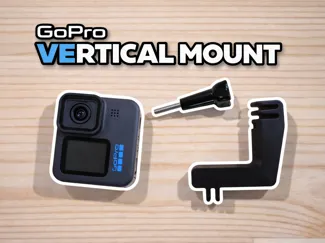 GoPro vertical mount