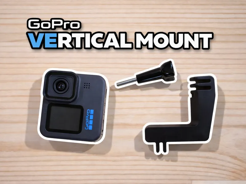 GoPro vertical mount