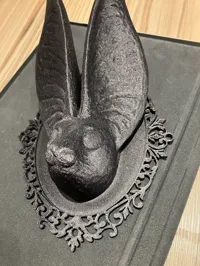 Cadre gothique tête de chauve-souris — photo 2