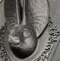 Cadre gothique tête de chauve-souris — photo 1