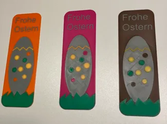 Lesezeichen frohe Ostern