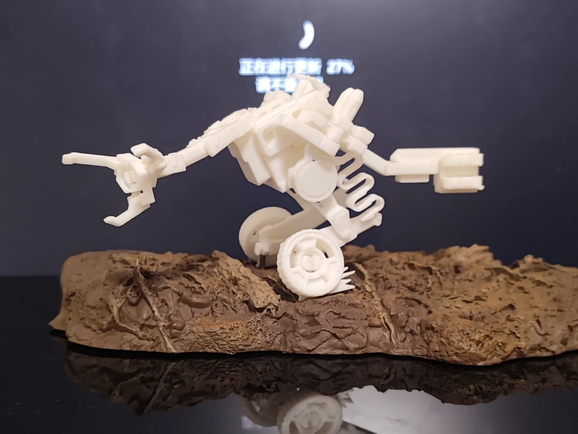 Miniatura 2 do modelo 3D "始盗龙"试验仿生型机甲_A21_模块战争2030