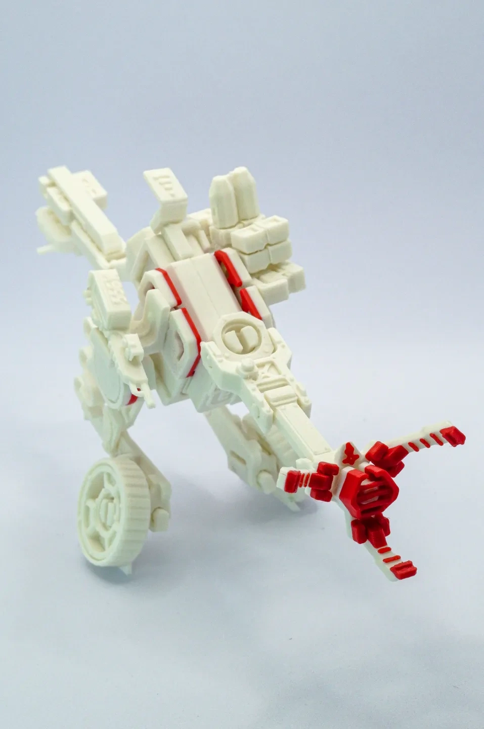 Miniatura 4 do modelo 3D "始盗龙"试验仿生型机甲_A21_模块战争2030