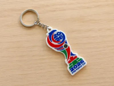 2026 Soccer Tournament Inspired Keychain