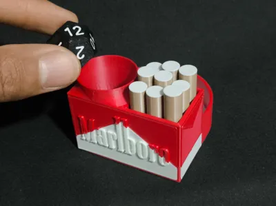 Dice Tower – Cigarette Pack