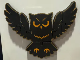 Flexi Owl in Flight