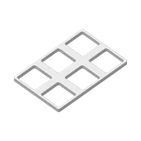 With Grid - 0.2mm layer, 3 walls, 10% infill