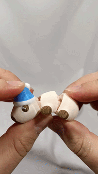 [FREE TO SELL] flexi capybara with beannie 