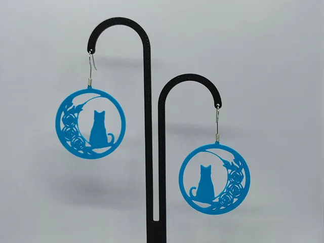 Pendientes Noche Felina