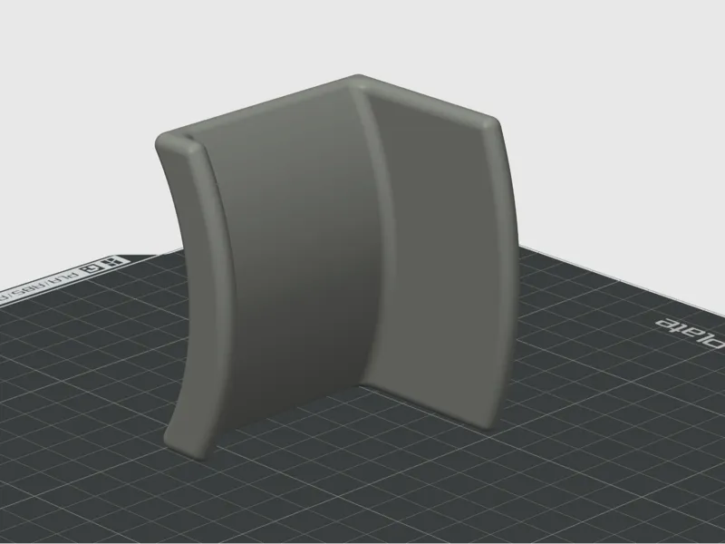 Headphone Hanger - No holes for double-sided tape
