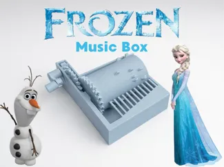Frozen "Let It Go" Disney Music Box