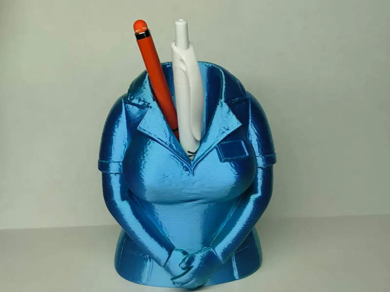 Nurse-shaped desk pen holder Desk Organizer