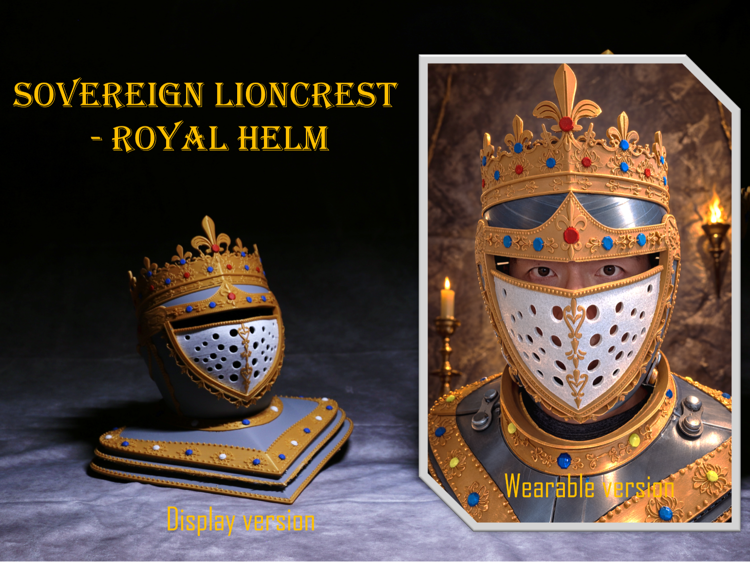 Sovereign Lioncrest – Royal Helm (Wearable)