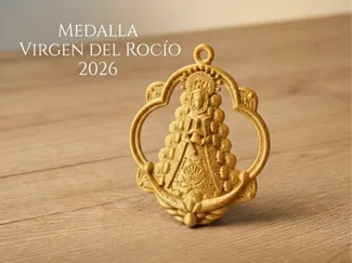 Medalla virgen del Rocío