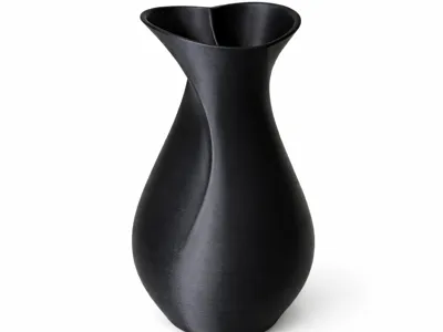 Heart shaped vase