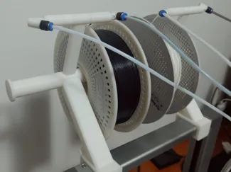 Double spool holder A1