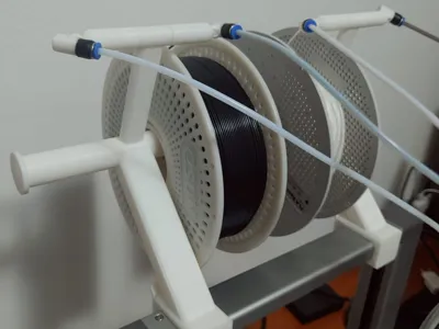 Double spool holder A1