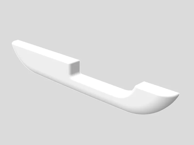 ford bronco 1987-1991 seatrest door handle driver 