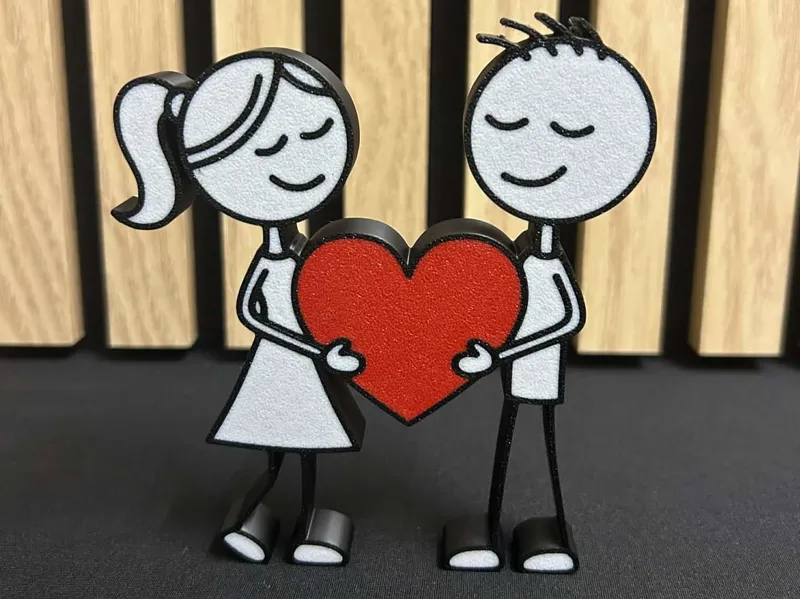 Family love figurines
