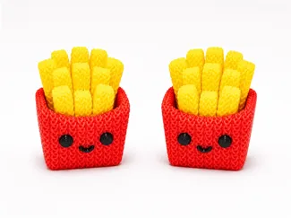 Knitted French Fries