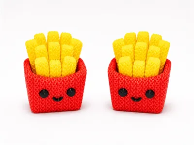 Knitted French Fries