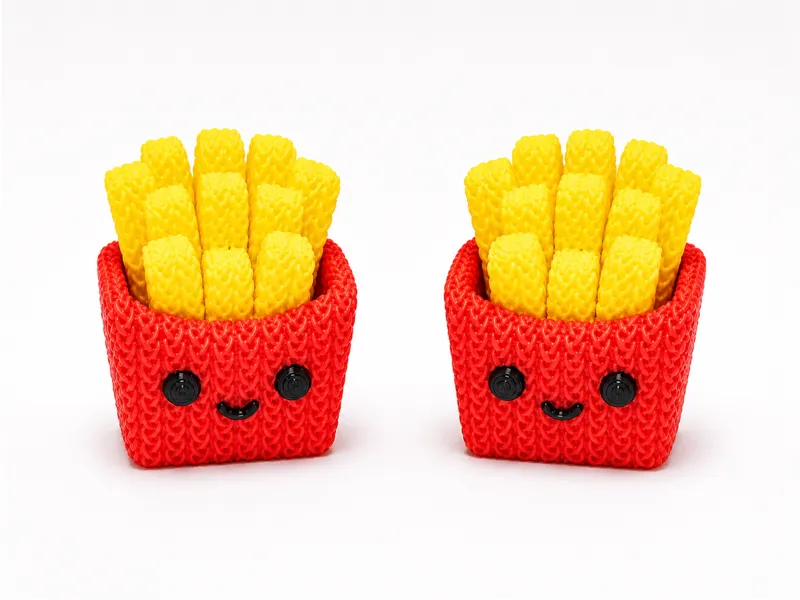 Knitted French Fries