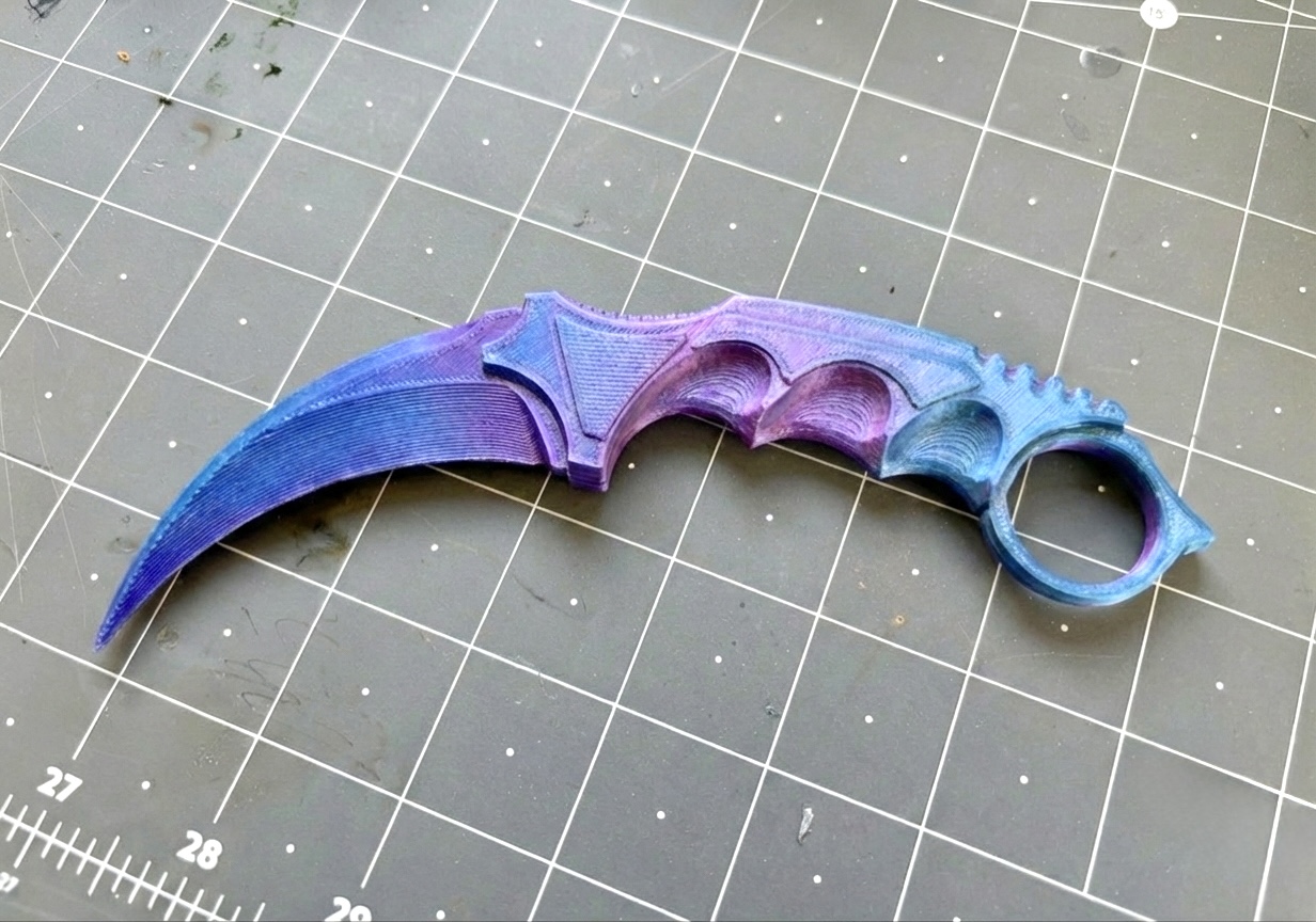 Miniatura 2 do modelo 3D Karambit Knife