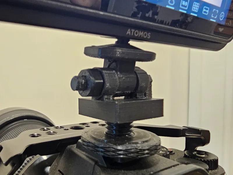 Cold Shoe Monitor Mount