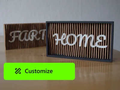 Wavy Nameplate & Sign Maker
