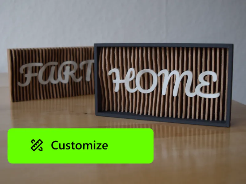 Wavy Nameplate & Sign Maker