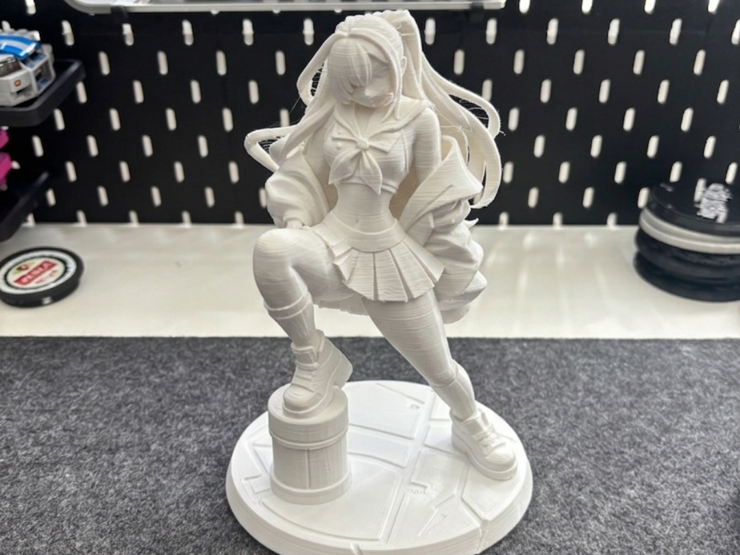 Anime School Girl x Streetwear | Urban Figurine