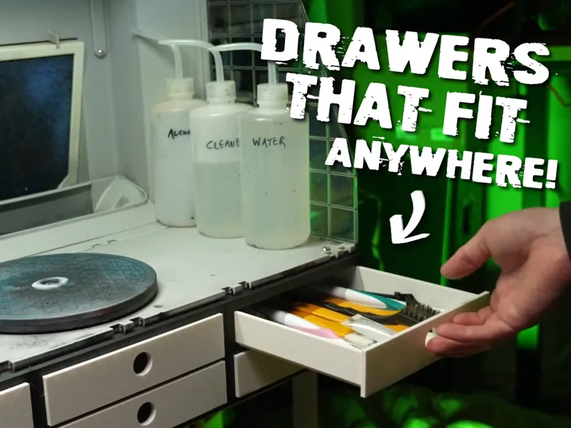 Easy to customize Parametric Drawers