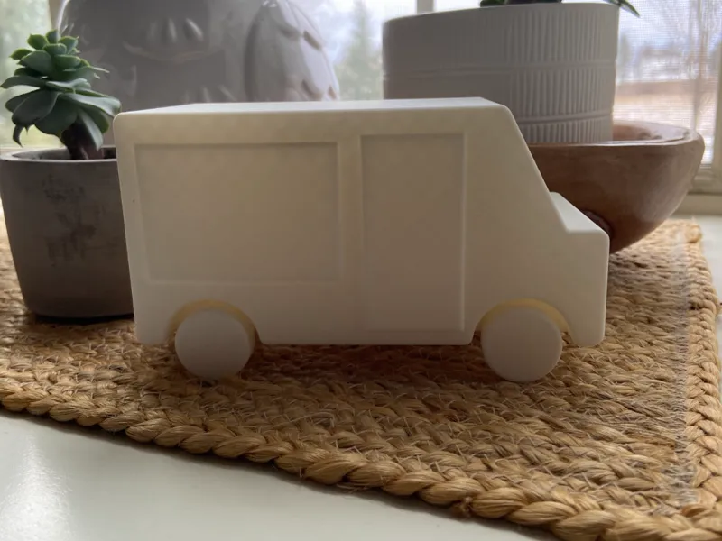 Mini paintable food truck
