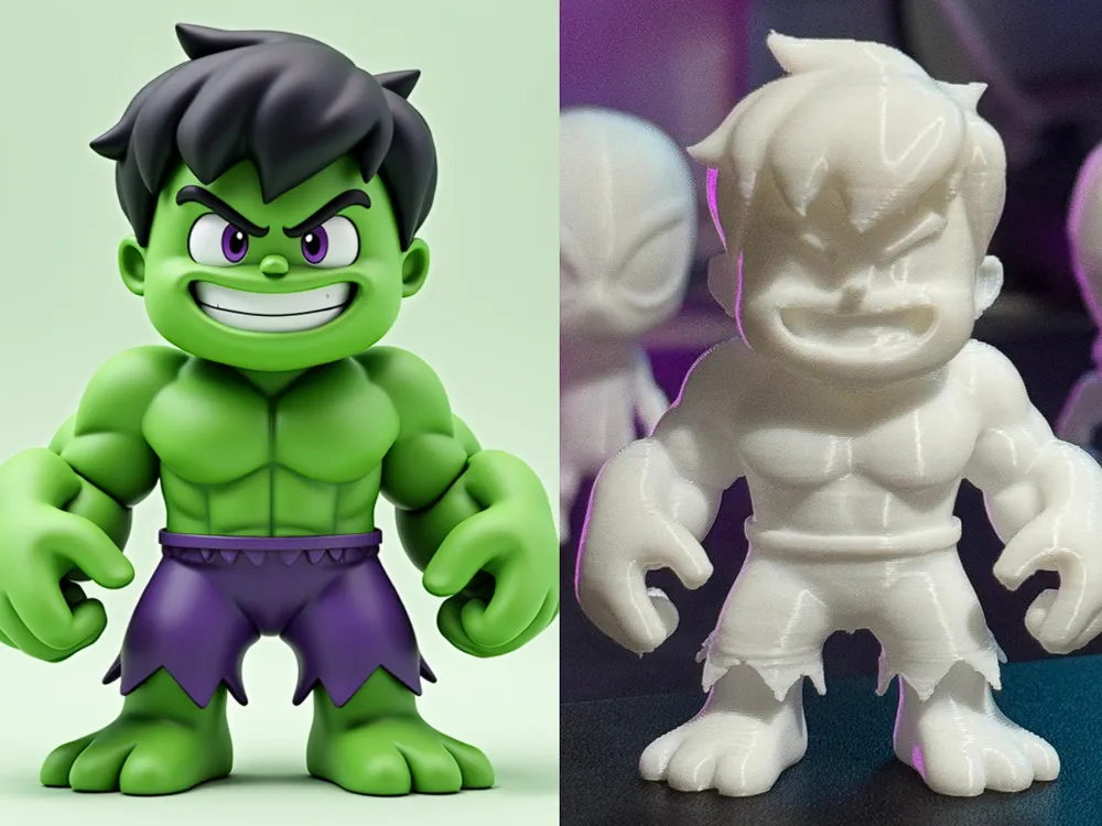 Hulk 3DChibi by RickC_3D MakerWorld: Download Free 3D Models