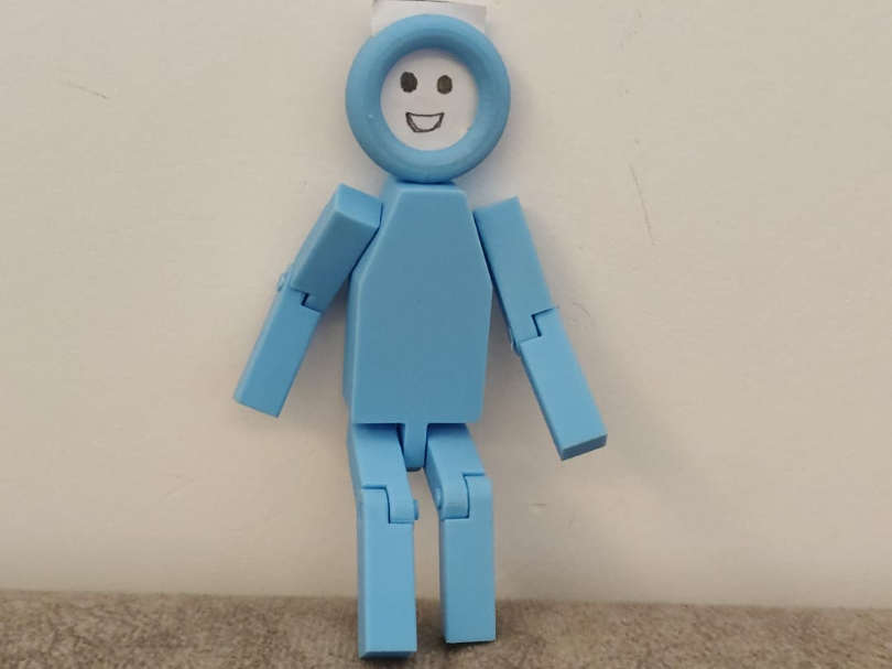 exchangeable face figurine